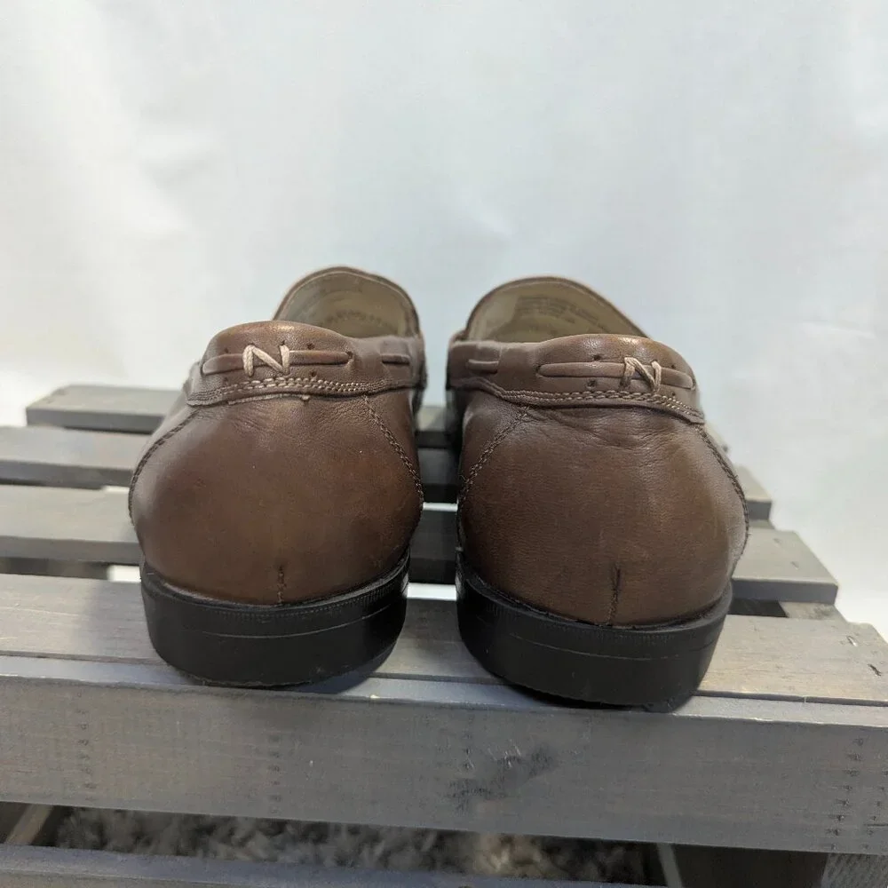 Nunn Bush Size 10 Brown Tassel Loafers